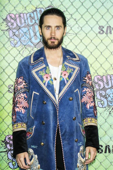 gucci poncho jared leto|Jared Leto body.